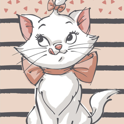 Disney Marie cica Yummy fürdőlepedő, strand törölköző 70x140cm