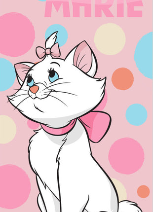 Disney Marie cica Bubble fürdőlepedő, strand törölköző 70x140cm