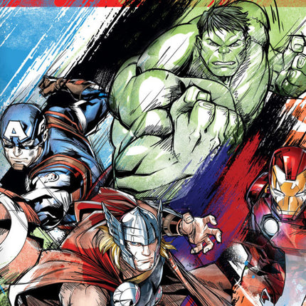 Bosszúállók Drew fürdőlepedő, strand törölköző 70x140cm