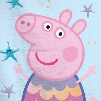 Peppa malac & the Sea fürdőlepedő, strand törölköző 70x140cm