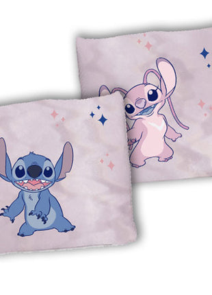 Disney Lilo és Stitch, A csillagkutya Pink párna, díszpárna 40x40 cm