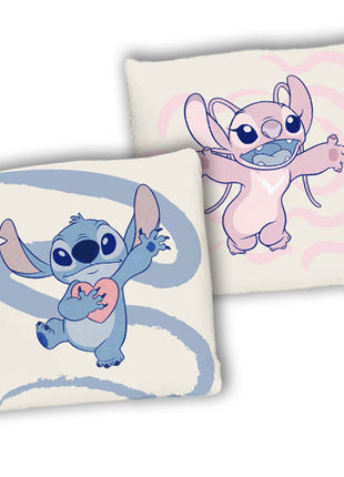 Disney Lilo és Stitch, A csillagkutya Lovers párna, díszpárna 40x40 cm