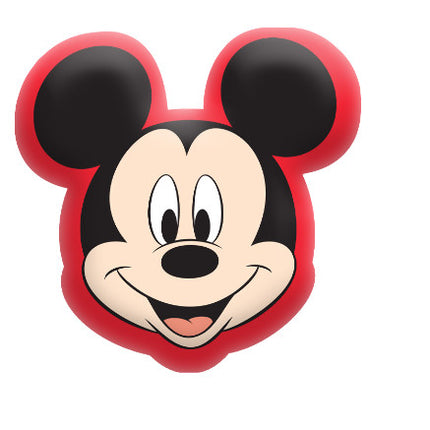 Disney Mickey formapárna, díszpárna 35x33 cm Velúr