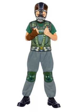Batman Bane jelmez 8–10 éves gyerekeknek farsangi szuperhős jelmez DC Comics stílusban