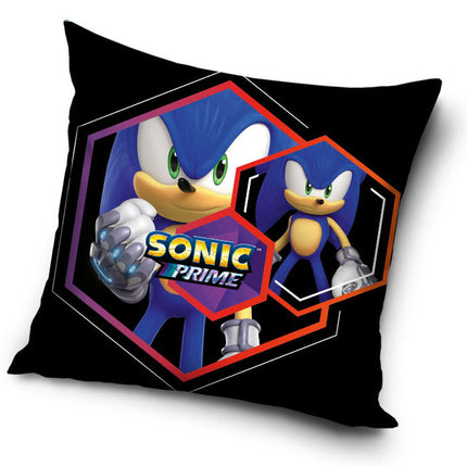 Sonic a sündisznó Prime párnahuzat 40x40 cm Velúr