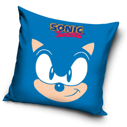 Sonic a sündisznó párnahuzat 40x40 cm Velúr