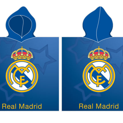 Real Madrid Star strand törölköző poncsó 55x110 cm (Fast Dry)