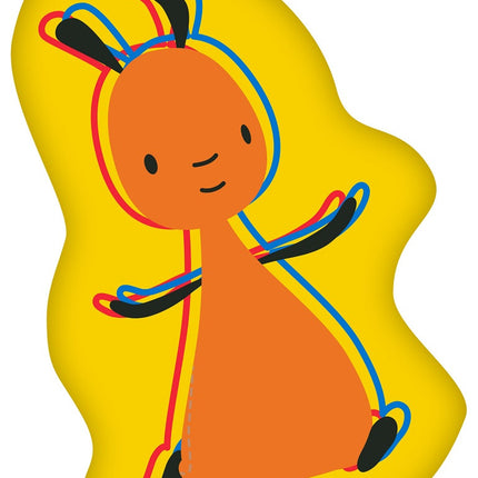 Bing Flop formapárna, díszpárna 25x41 cm