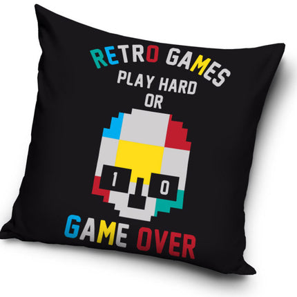 Gamer Retro Games párnahuzat 40x40 cm
