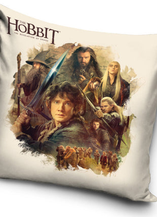 A hobbit párnahuzat 40*40 cm