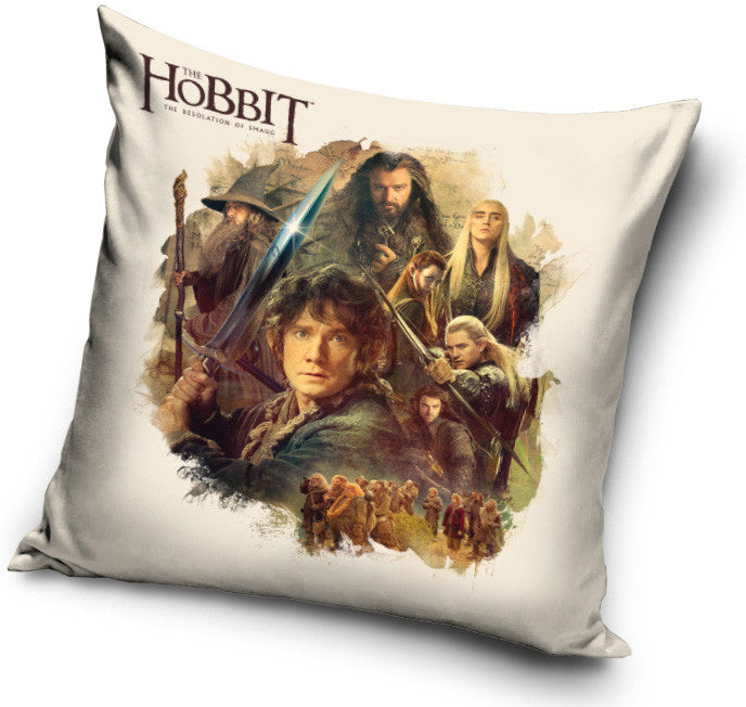A hobbit párnahuzat 40*40 cm