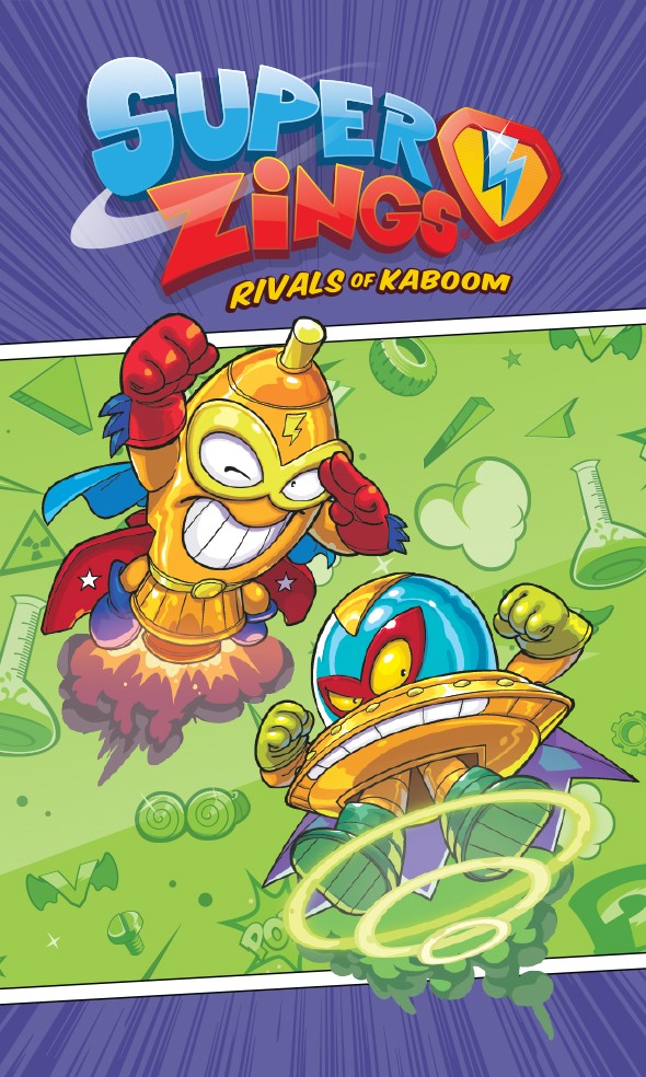 SuperZings Fight Kéztörlő arctörlő, törölköző 30x50cm