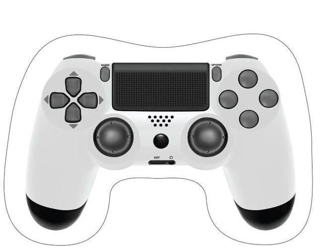 Gamer Pad formapárna, díszpárna 42x29 cm Velúr