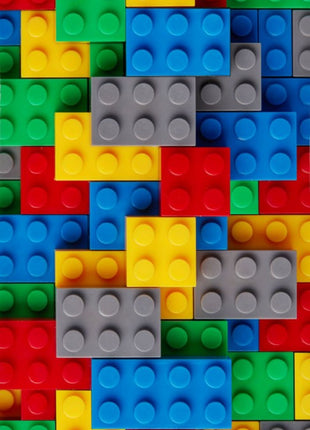 Bricks, Lego mintázatú fürdőlepedő, strand törölköző 70*140cm