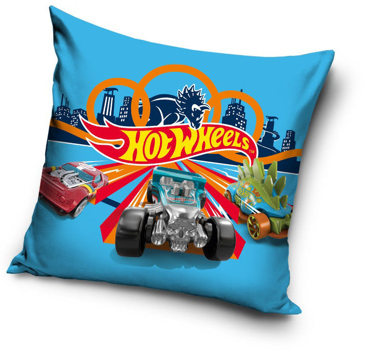 Hot Wheels párnahuzat 40x40 cm