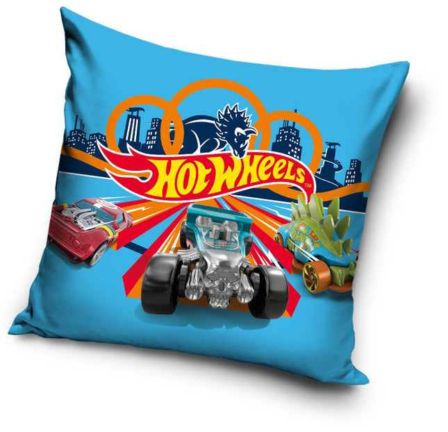 Hot Wheels párnahuzat 40x40 cm