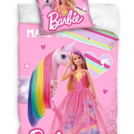 Barbie Princess ágyneműhuzat 140×200cm, 70×90 cm