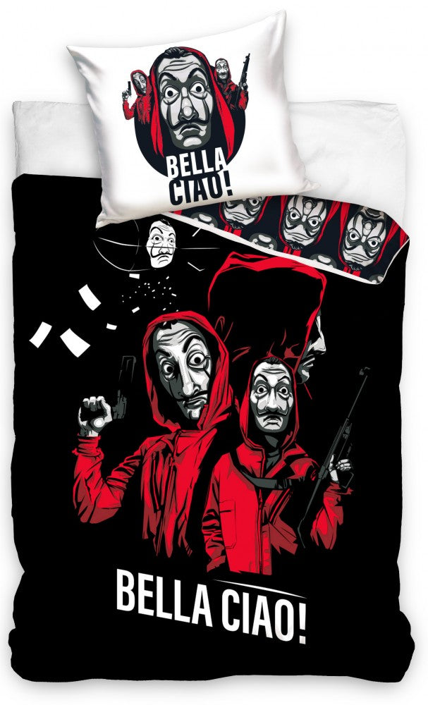 A nagy pénzrablás Ciao ágyneműhuzat 140×200cm, 70×90 cm