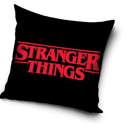 Stranger Things Text párnahuzat 40x40 cm
