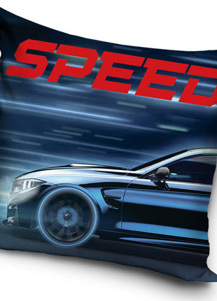 Sportautó Speed párnahuzat 40x40 cm