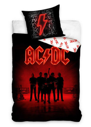 AC/DC ágyneműhuzat 140×200cm, 70×90 cm