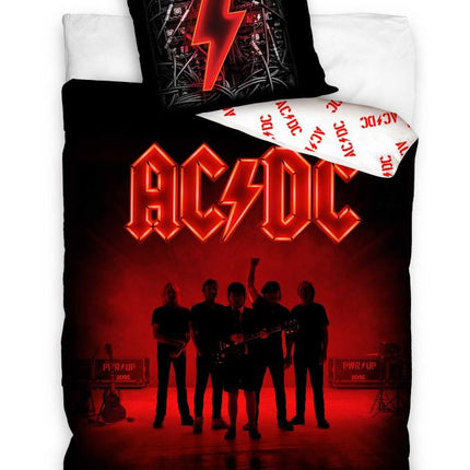 AC/DC ágyneműhuzat 140×200cm, 70×90 cm