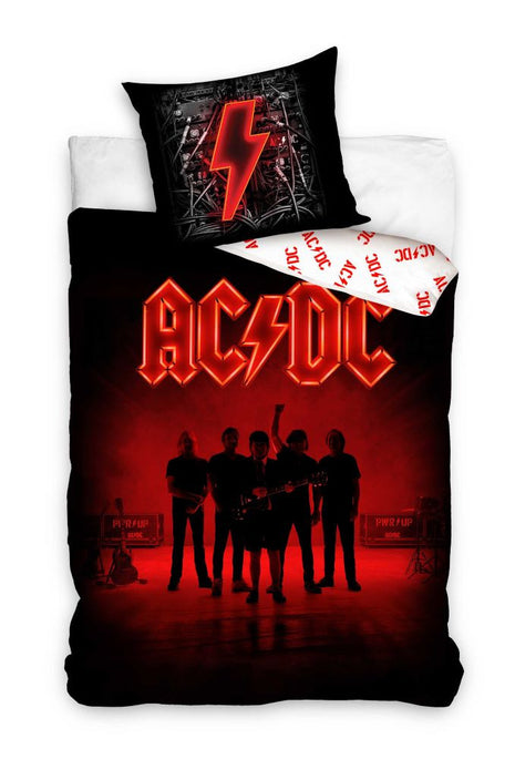 AC/DC ágyneműhuzat 140×200cm, 70×90 cm