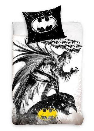 Batman Grafit ágyneműhuzat 140×200cm, 70x90 cm