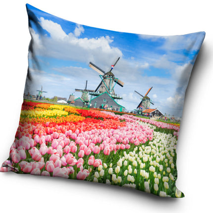Amsterdam Tulips párnahuzat 40x40 cm