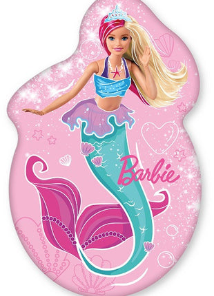 Barbie Mermaid Glitter formapárna, díszpárna 30x46 cm