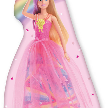 Barbie Fairy Spark formapárna, díszpárna 40x28 cm Velúr