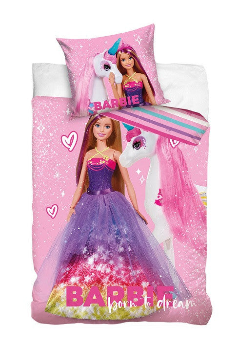 Barbie Dream ágyneműhuzat 140×200cm, 70x90 cm