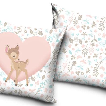 Disney Bambi Love párnahuzat 40x40 cm Velúr