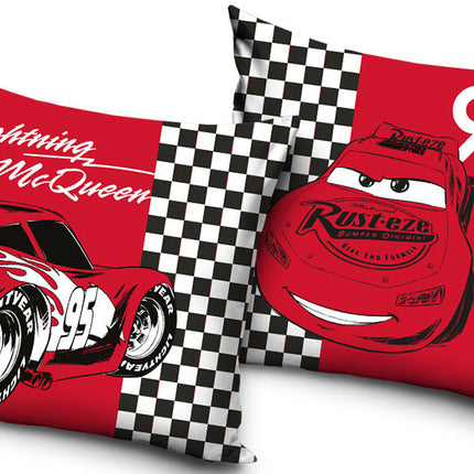 Disney Verdák Drift párnahuzat 40x40 cm Velúr
