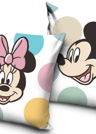 Disney Minnie, Mickey párnahuzat 40x40 cm Velúr