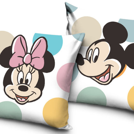 Disney Minnie, Mickey párnahuzat 40x40 cm Velúr