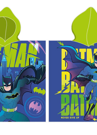 Batman Never Give Up strand törölköző poncsó 55x110 cm