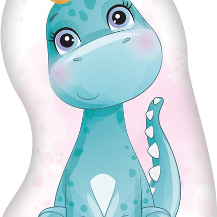 Dinoszaurusz Crown formapárna, díszpárna 40x27 cm