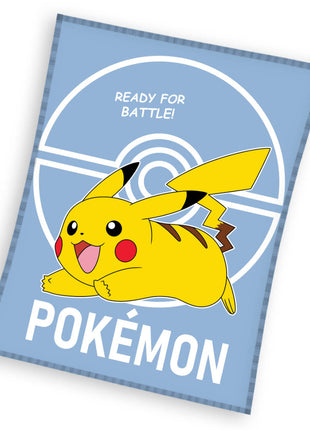 Pokémon Ready for Battle flanel polár takaró 110x140cm