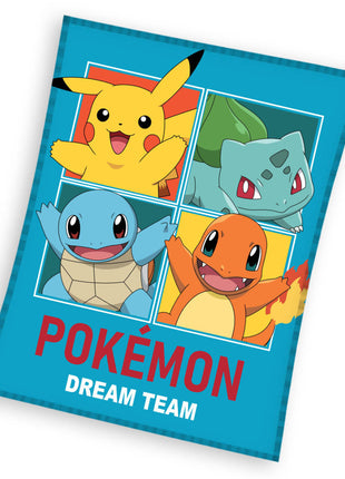 Pokémon Dream Team flanel polár takaró 110x140cm
