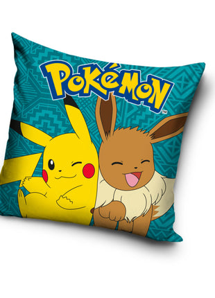 Pokémon Eevee párnahuzat 40x40 cm Velúr