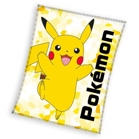 Pokémon Spark flanel polár takaró 110x140cm