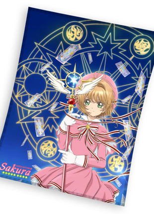 Cardcaptor Sakura Magic flanel polár takaró 130x160cm