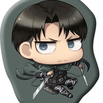 Attack on Titan Levi formapárna, díszpárna 40 x 40 cm