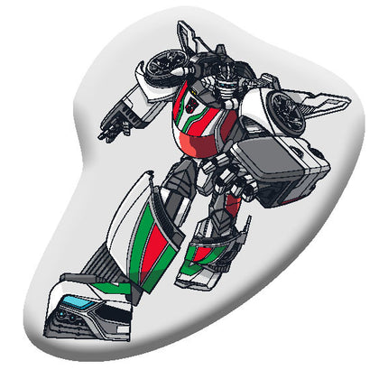 Transformers Autobot formapárna, díszpárna 41x34 cm Velúr