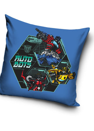 Transformers Autobots Blue párnahuzat 40x40 cm Velúr