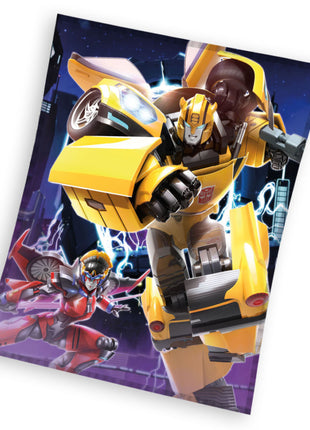 Transformers Crimsonbyte coral fleece polár takaró 150x200cm