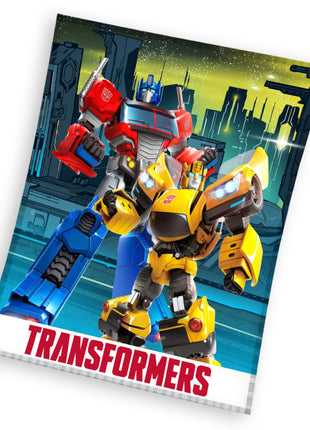 Transformers Cybercore coral fleece polár takaró 130x160cm
