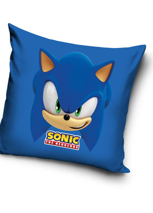 Sonic a sündisznó Blue Blur párnahuzat 40x40 cm Velúr