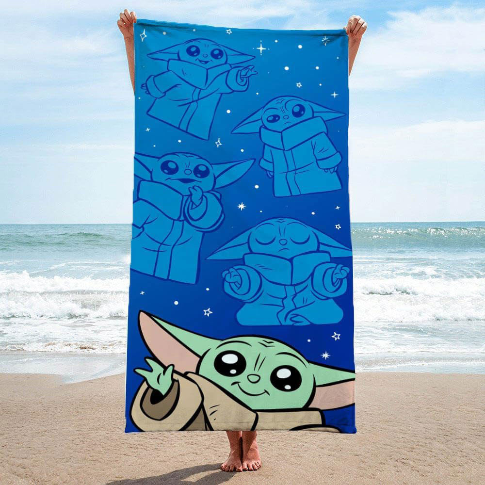 Star Wars Zen fürdőlepedő, strand törölköző 70x140cm